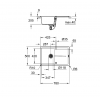 Кухненска мивка гранит с отцедник GROHE K400, черен мат - цена: 479.00лв.